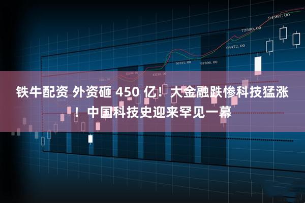 铁牛配资 外资砸 450 亿！大金融跌惨科技猛涨！中国科技史迎来罕见一幕