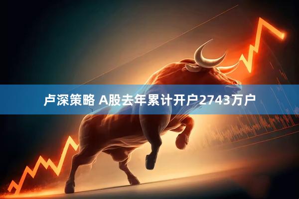 卢深策略 A股去年累计开户2743万户